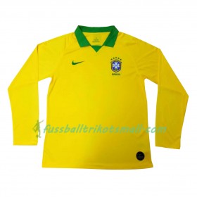 Fußballtrikots Brasilien Copa América 2019 Langarm Heimtrikotsatz kaufen